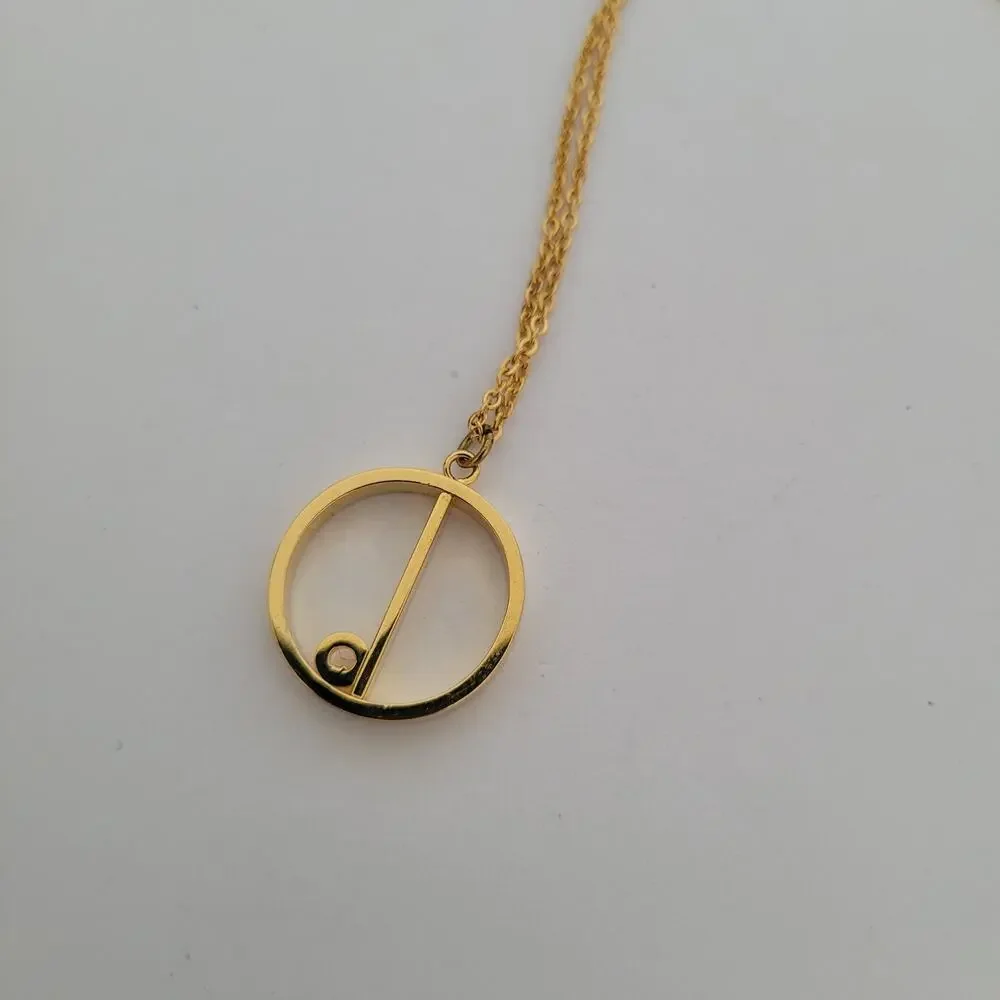 Dunhill Cufflinks Tie Charm Chain Set Gold Tone Logo Round Logo Vintage Box